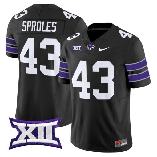 Darren Sproles Jersey #43 Kansas State Wildcats 2025 Limited Stitched