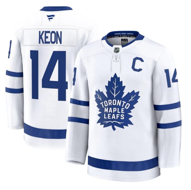 Dave Keon Jersey #14 Toronto Maple Leafs Timeless Stitched - Image 6