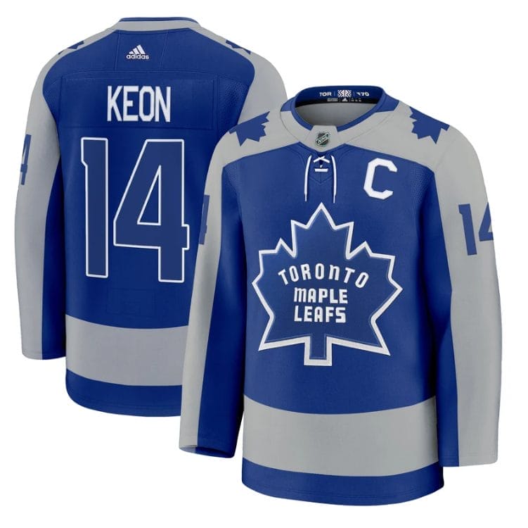 Dave Keon Jersey #14 Toronto Maple Leafs Timeless Stitched - Image 3