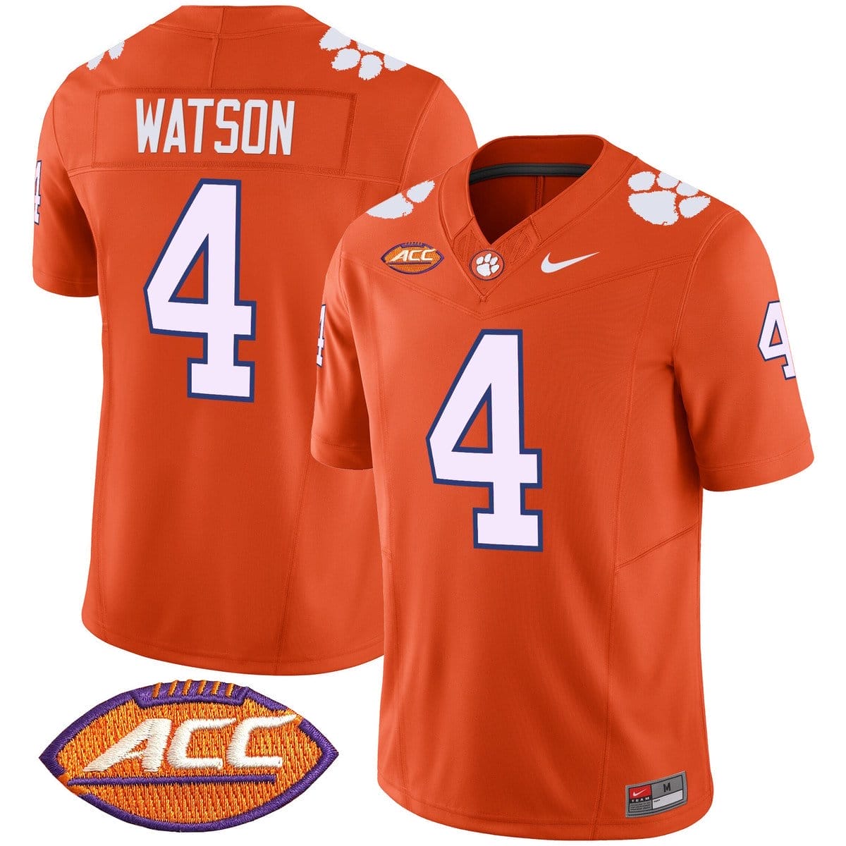 Deshaun Watson Jersey #4 Clemson Tigers 2025 Vapor Limited Stitched - Image 5