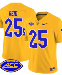 Alternative view of Desmond Reid Jersey #25 Pittsburgh Panthers 2025 Limited Stitched