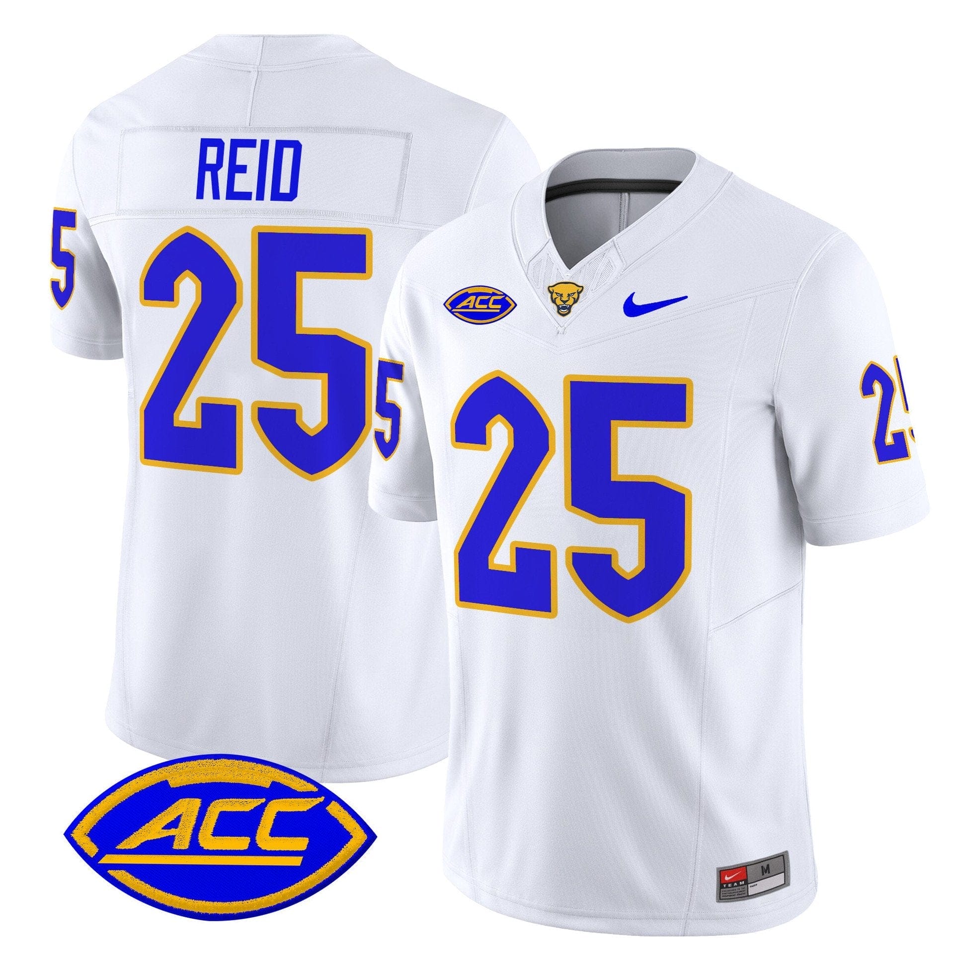 Desmond Reid Jersey #25 Pittsburgh Panthers 2025 Limited Stitched