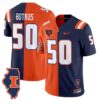 DickButkusJersey 50IllinoisFightingIlliniSplitVaporLimitedStitched