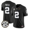 Diego Pavia Jersey 2 Vanderbilt Commodores 2025 Limited Stitched Black