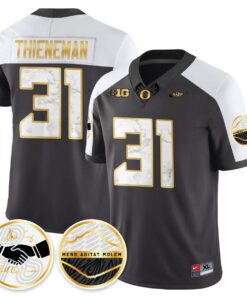 Dillon Thieneman Jersey 31 Oregon Ducks 2025 Shoe Duck Stitched Black Alternate 2a78bb21 62dc 42b2 8d27 b75dc7032fac