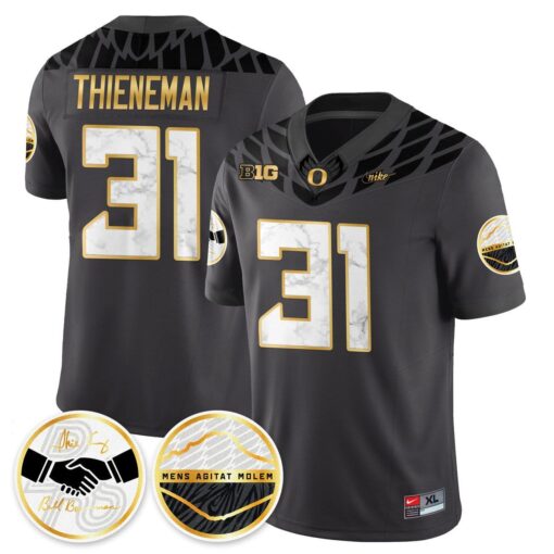 Dillon Thieneman Jersey #31 Oregon Ducks 2025 Shoe Duck Stitched