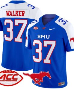 Alternative view of Doak Walker Jersey #37 SMU Mustangs 2025 Vapor Limited Stitched