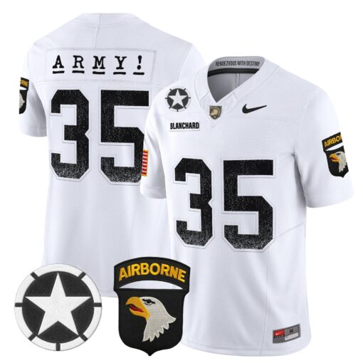 Doc Blanchard Jersey #35 Army Black Knights 2025 Screaming Eagles - Image 2