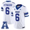 Drayden Dickmann Jersey 6 Rice Owls 2025 Vapor Limited Stitched White