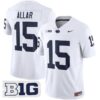 Drew Allar Jersey 15 Penn State Vapor Limited 2025 Stitched White de3058c3 e887 4f64 9c25 50e2b99e3c33