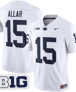 Drew Allar Jersey #15 Penn State Vapor Limited 2025 Stitched