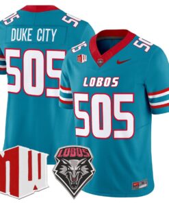 Duke City Jersey #505 New Mexico Lobos 2025 Vapor Limited Stitched