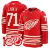 DylanLarkinJersey 71DetroitRedWingsCentennialSeasonPremiumStitched