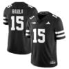 Dylan Raiola Jersey 15 Nebraska Football 2025 Blackout Stitched Black