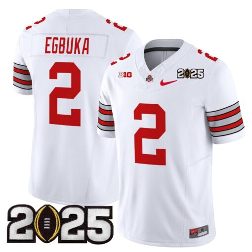 Caleb Downs Jersey #2 Ohio State Buckeyes 2025 Vapor Limited Stitched - Image 2