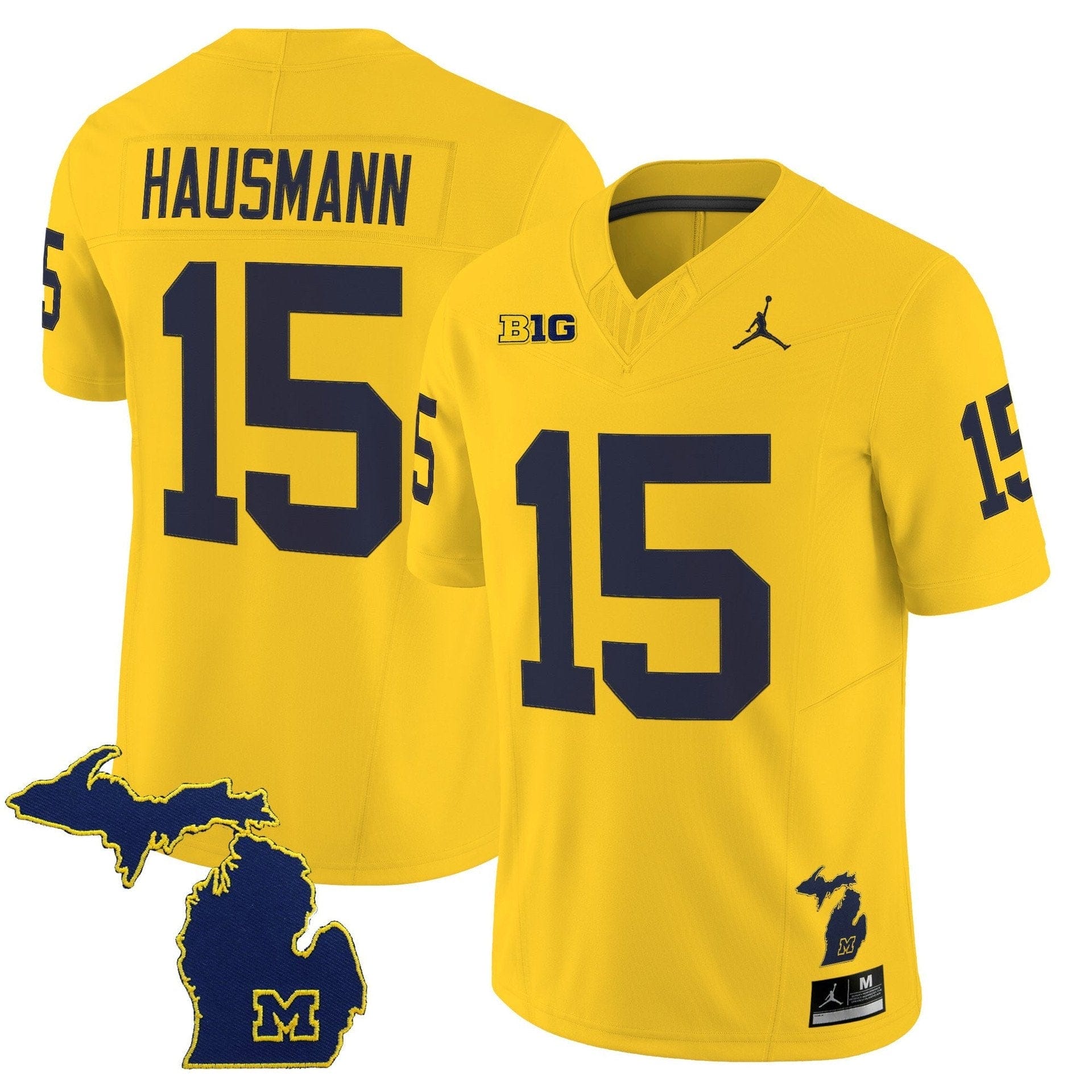 Ernest Hausmann Jersey #15 Michigan Wolverines 2025 Limited V2 Stitched - Image 3