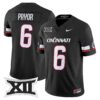 Evan Pryor Jersey 6 Cincinnati Bearcats 2025 Vapor Limited Stitched Black b1871e75 8b51 4cc3 b941 08a132094408
