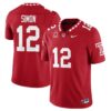 Evan Simon Jersey 12 Temple Football 2025 Vapor Limited Stitched Red 0276d38f a1d0 490d 927f 10c45221705e