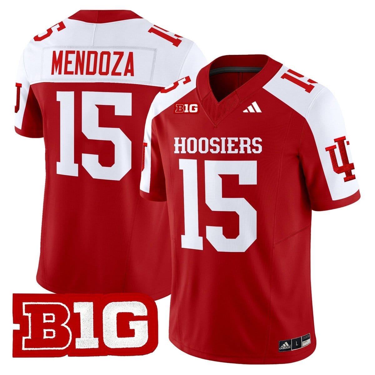 Fernando Mendoza Jersey #15 Indiana Hoosiers 2025 Limited Stitched - Image 4
