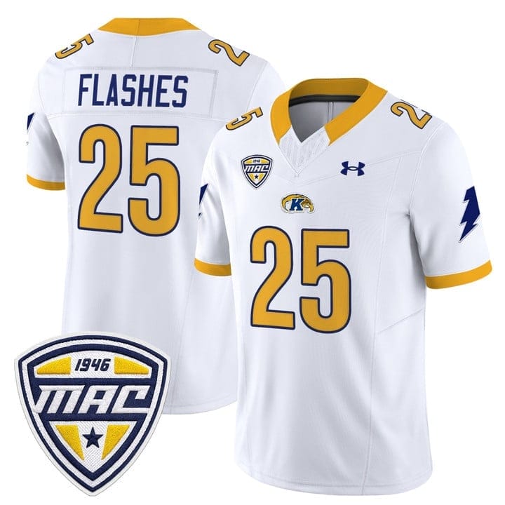 Flashes Jersey #25 Kent State Golden Flashes 2025 Limited Stitched - Image 2