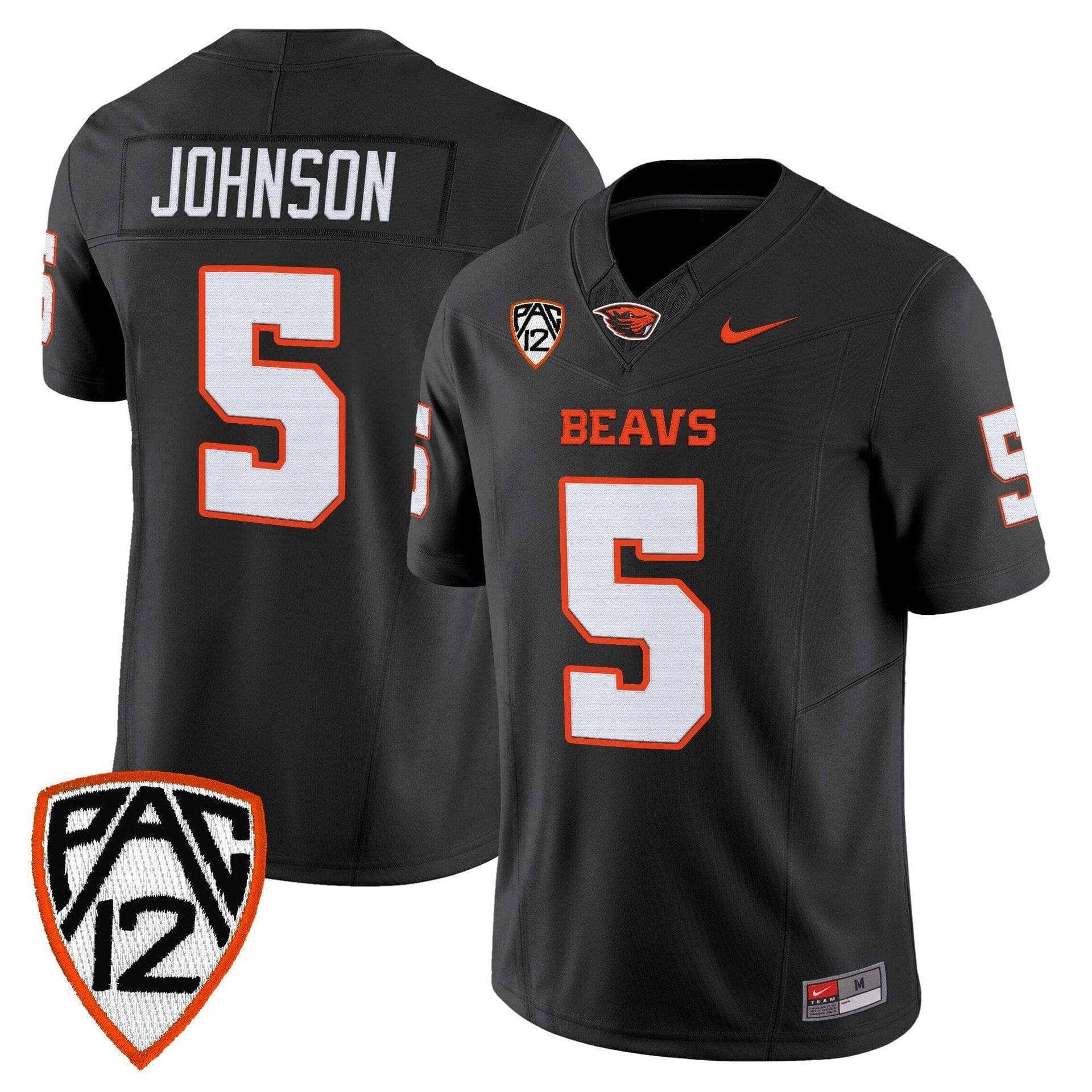 Gabarri Johnson Jersey #5 Oregon State Beavers 2025 Limited Stitched