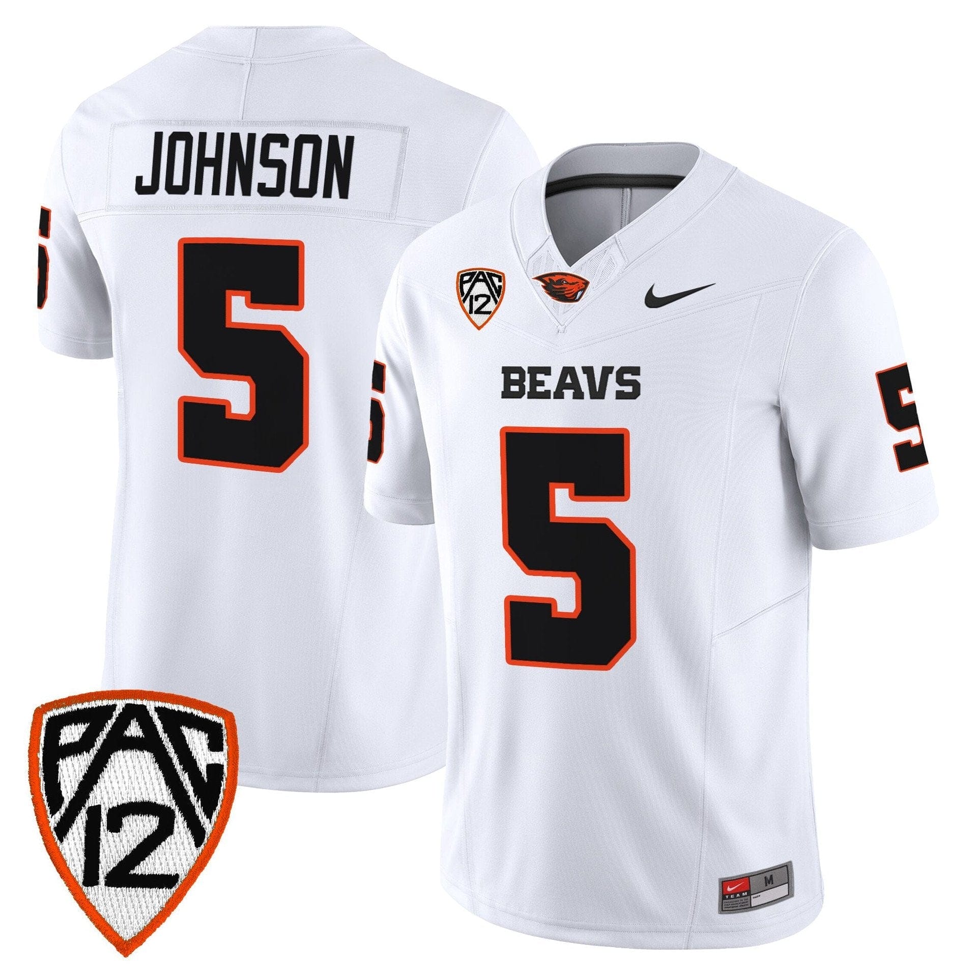 Gabarri Johnson Jersey #5 Oregon State Beavers 2025 Limited Stitched - Image 2