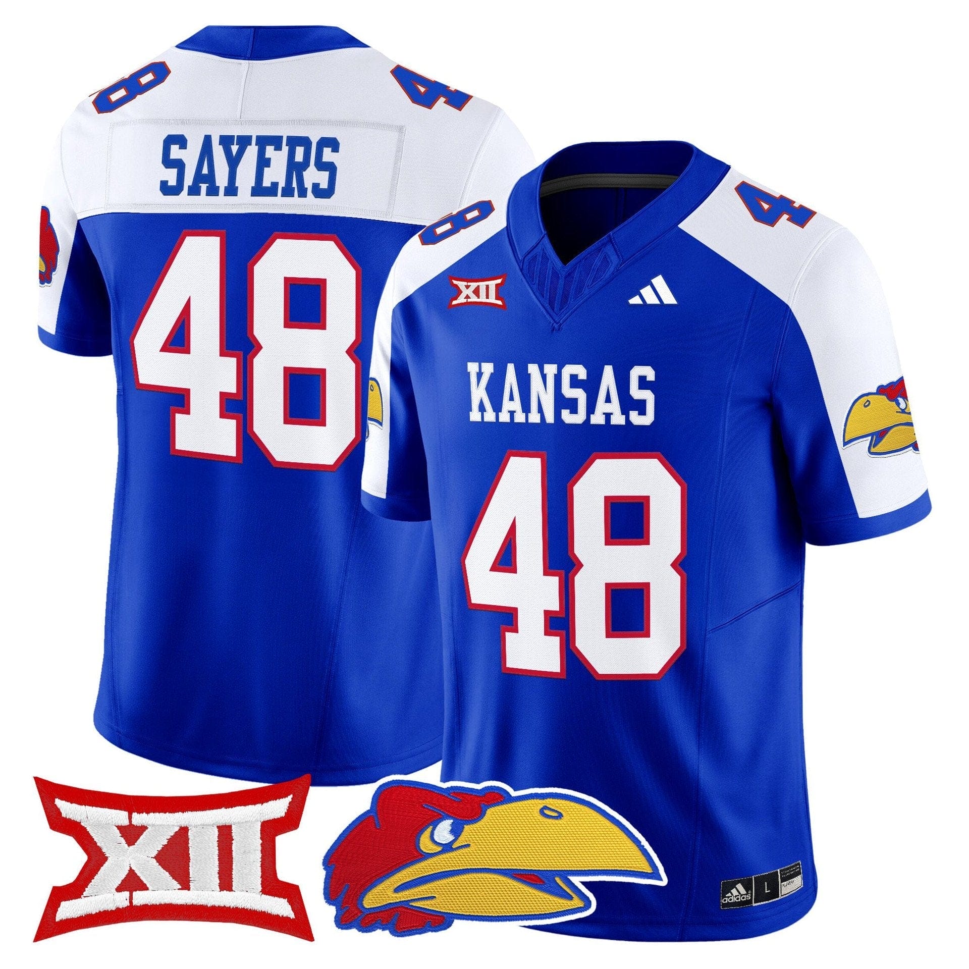 Gale Sayers Jersey #48 Kansas Jayhawks 2025 Vapor Limited Stitched - Image 3