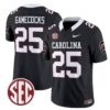 Gamecocks Jersey 25 Carolina 1980 Throwback Rebrand 2026 Stitched Black