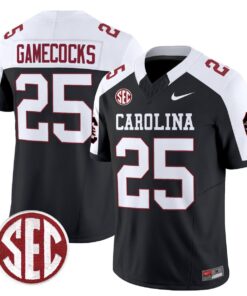 Gamecocks Jersey 25 Carolina 1980 Throwback Rebrand 2026 Stitched Black Alter d3127ea0 0e8e 4528 b401 763b1c1fc6a6