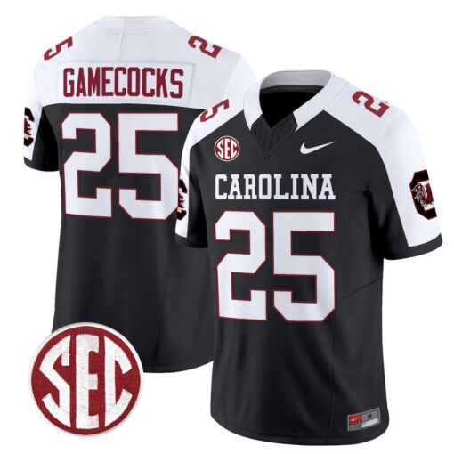Gamecocks Jersey #25 Carolina 1980 Throwback Rebrand 2026 Stitched - Image 3