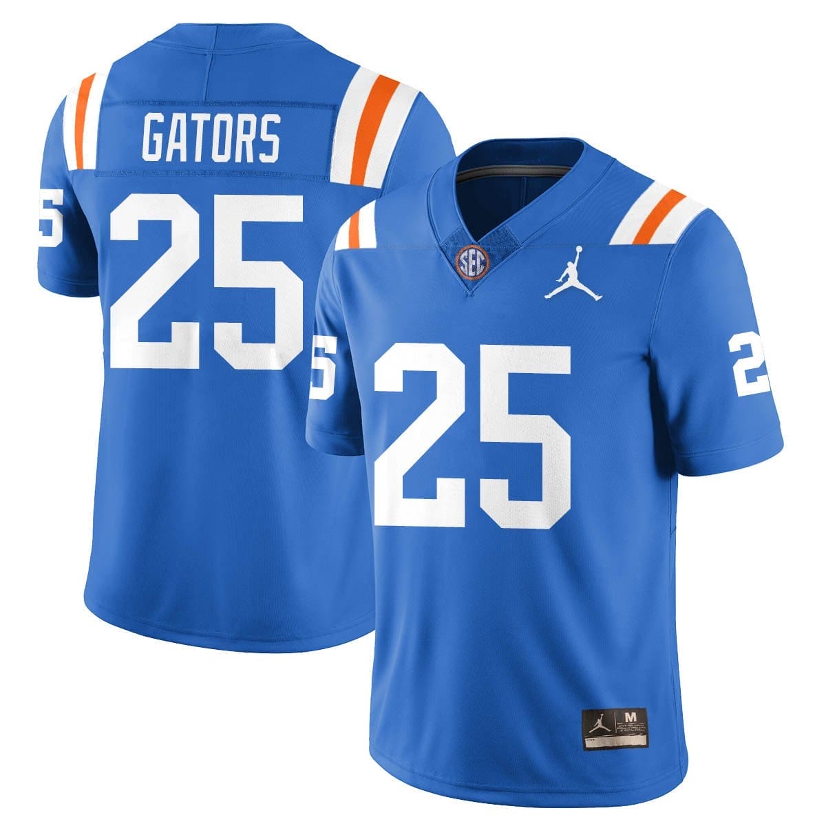 Gators Jersey #25 Florida Gators Bring Back 1960s Throwback Stitched - Image 2