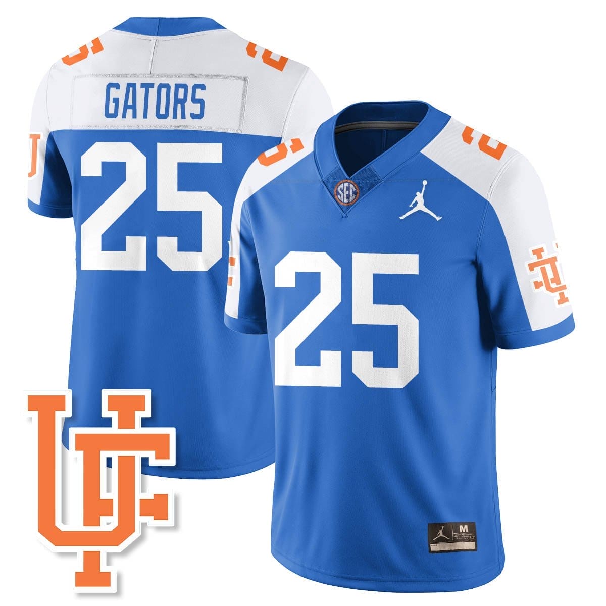 Gators Jersey #25 Florida Gators Bring Back 1960s Throwback Stitched