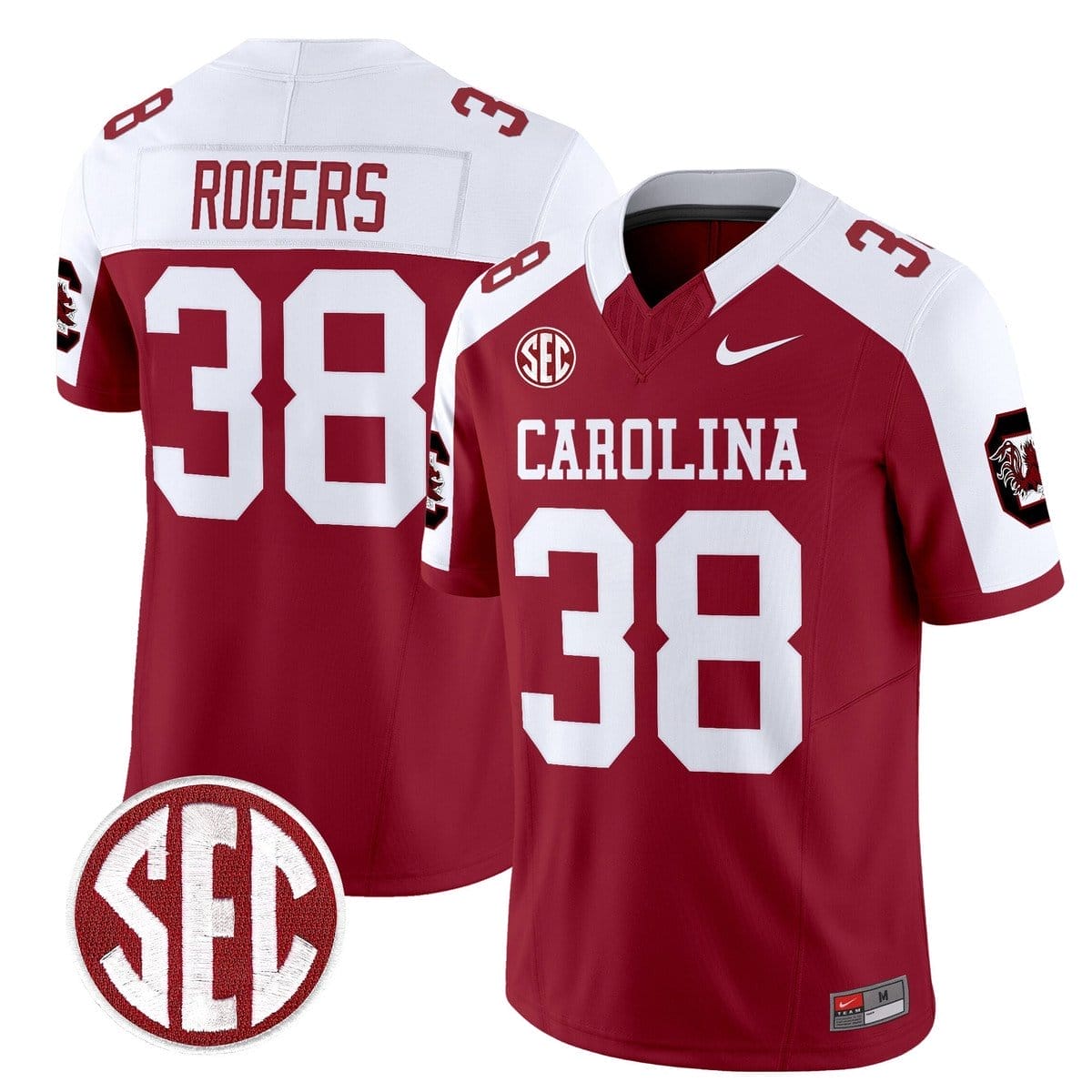 George Rogers Jersey #38 Carolina 1980 Throwback Rebrand 2026 - Image 5