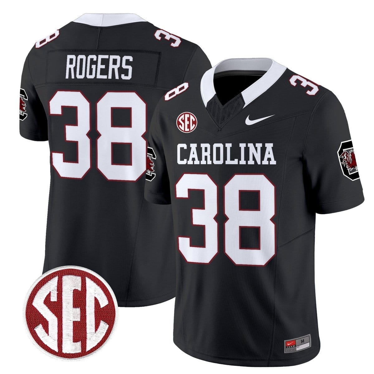 George Rogers Jersey #38 Carolina 1980 Throwback Rebrand 2026