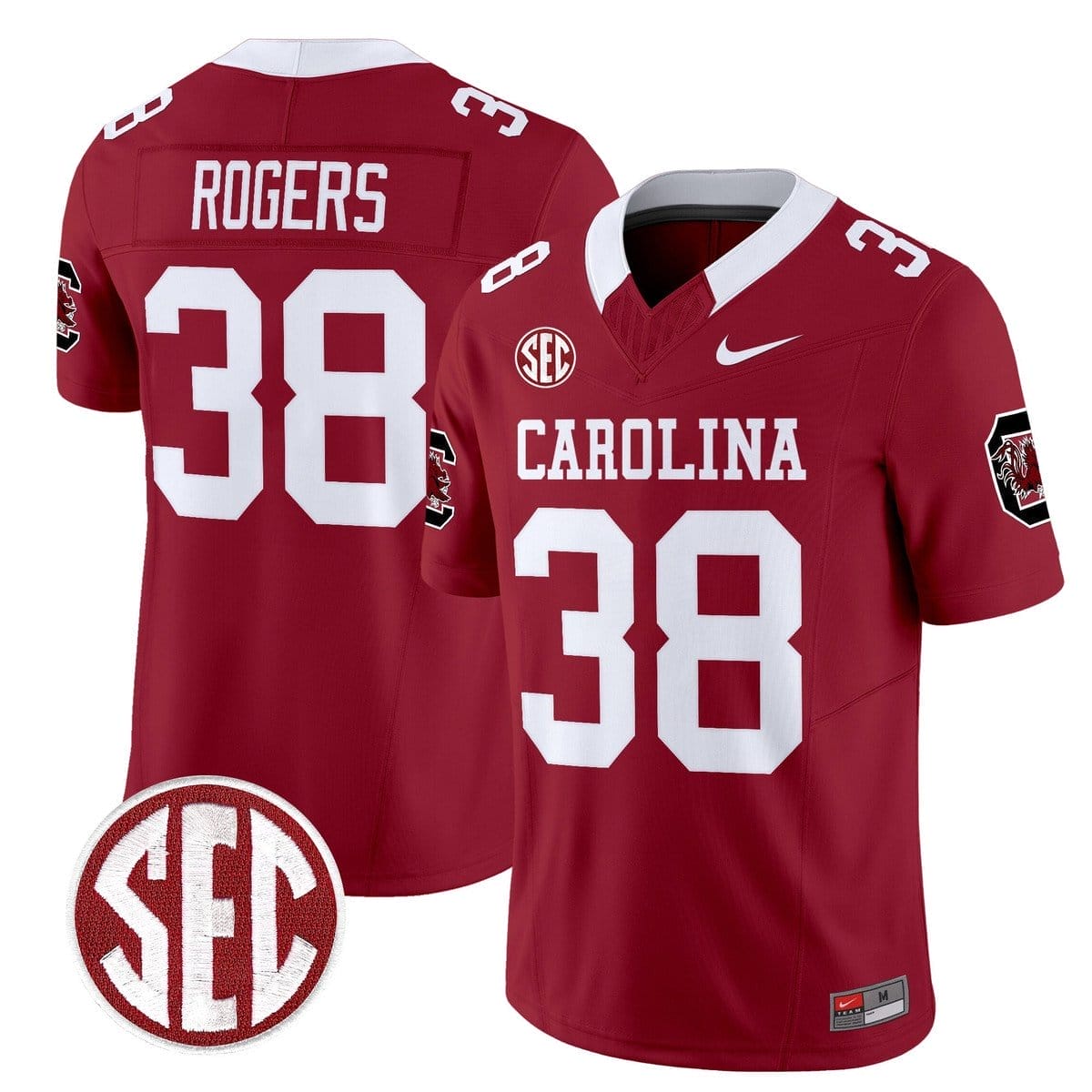 George Rogers Jersey #38 Carolina 1980 Throwback Rebrand 2026 - Image 4