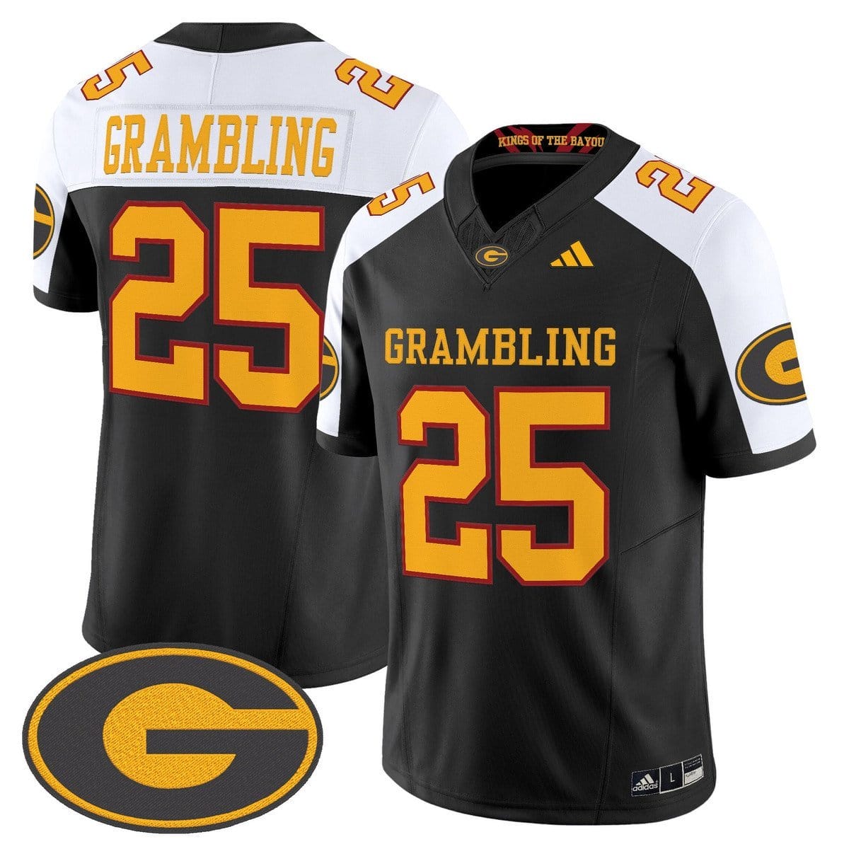 Grambling Jersey #25 Grambling Tigers 2025 Vapor Limited Stitched - Image 2
