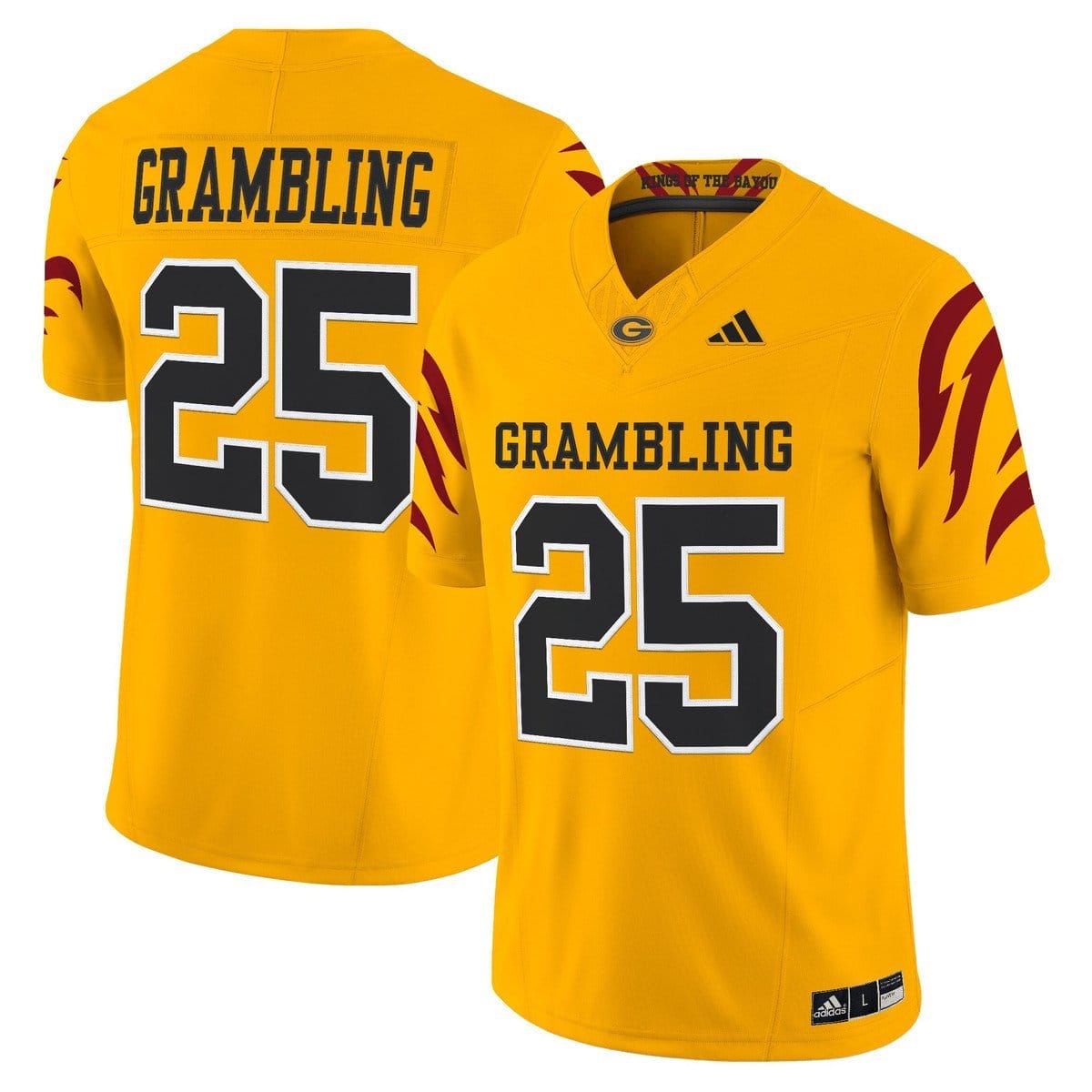 Grambling Jersey #25 Grambling Tigers 2025 Vapor Limited Stitched - Image 3