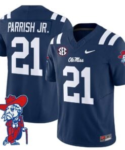 Henry Parrish Jr Jersey #21 Ole Miss Rebels 2025 Limited V2