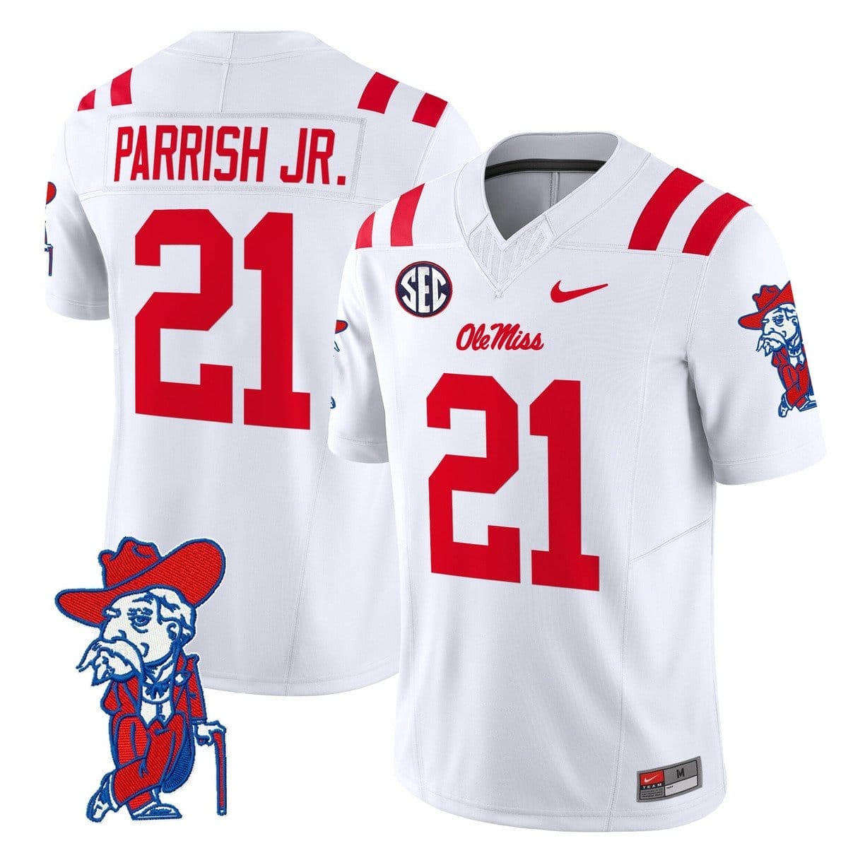 Henry Parrish Jr Jersey #21 Ole Miss Rebels 2025 Limited V2 - Image 2
