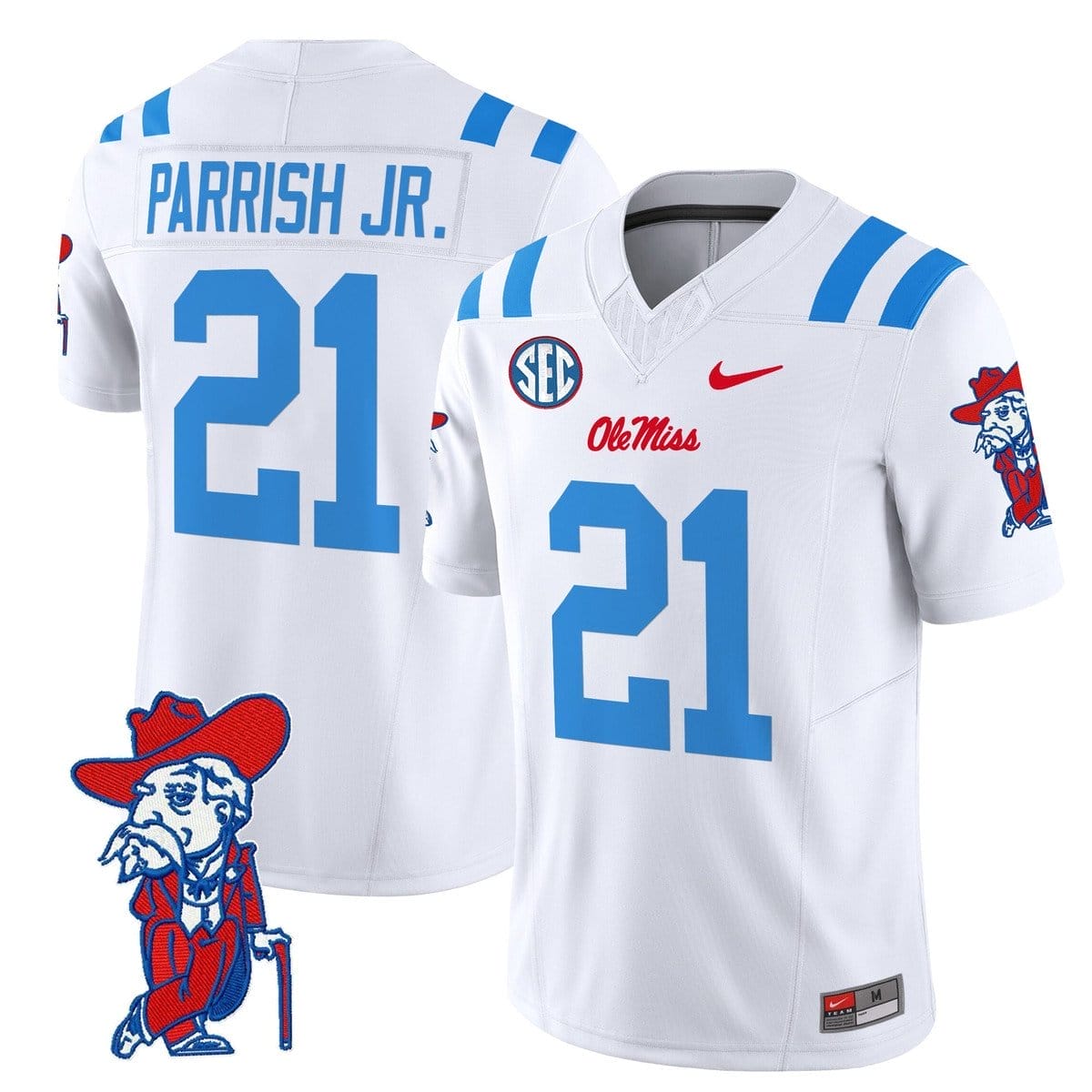 Henry Parrish Jr Jersey #21 Ole Miss Rebels 2025 Limited V2 - Image 5