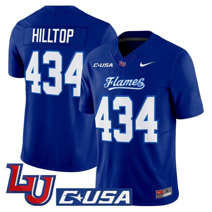 Hilltop Jersey #434 Liberty Flames 2025 Vapor Limited Stitched - Image 2