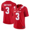 HollywoodSmothersJersey 3NCStateWolfpackCityofOaks2025Stitched