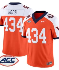 Hoos Jersey 434 Virginia Cavaliers 1995 Throwbacks Stitched Orange ALter 817b670e 103b 40eb b25b 2c5313d7d51b
