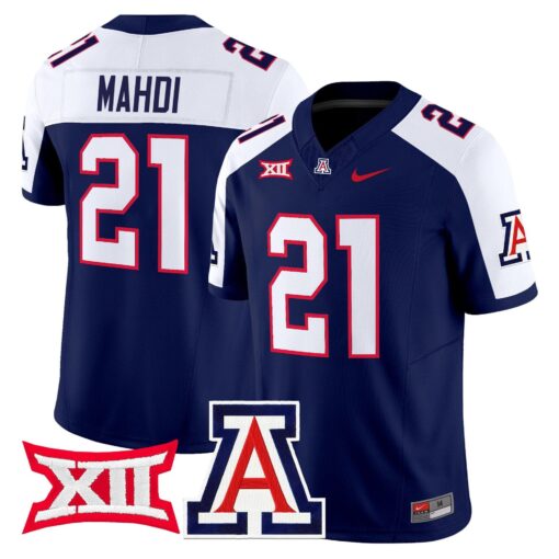 Ismail Mahdi Jersey #21 Arizona Wildcats 2025 Limited Stitched