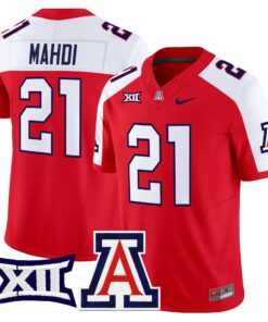 Ismail Mahdi Jersey 21 Arizona Wildcats 2025 Limited Stitched Red Alternate