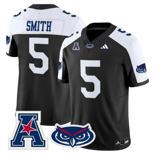 Jabari Smith Jersey #5 Florida Atlantic Owls 2025 All Stitched - Image 5