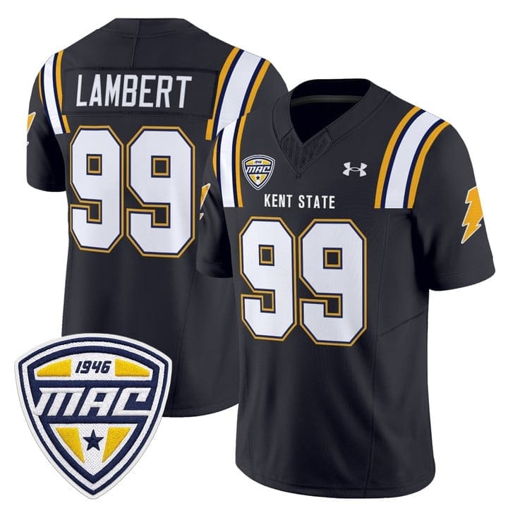 Jack Lambert Jersey #99 Kent State Golden Flashes 2025 Stitched