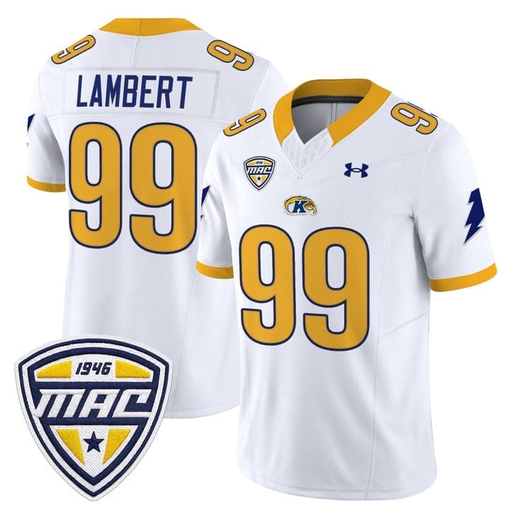 Jack Lambert Jersey #99 Kent State Golden Flashes 2025 Stitched - Image 2