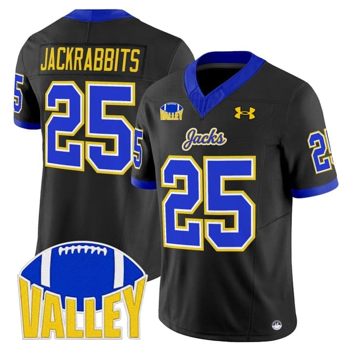 Jackrabbits Jersey #25 South Dakota State Jackrabbits 2025 Stitched