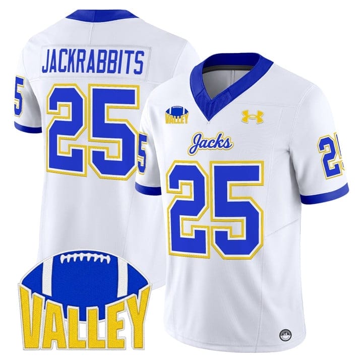 Jackrabbits Jersey #25 South Dakota State Jackrabbits 2025 Stitched - Image 2